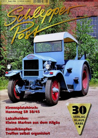 Deckblatt Schlepper Post (05/2012)